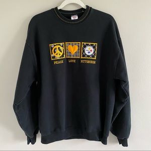 Pittsburgh Steelers 90/00s Look Crew Neck Sweater